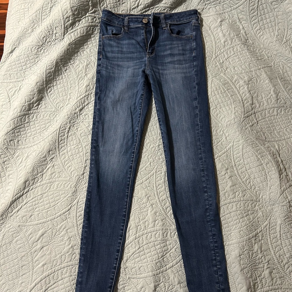American Eagle Hi-Rise Skinny Jeans